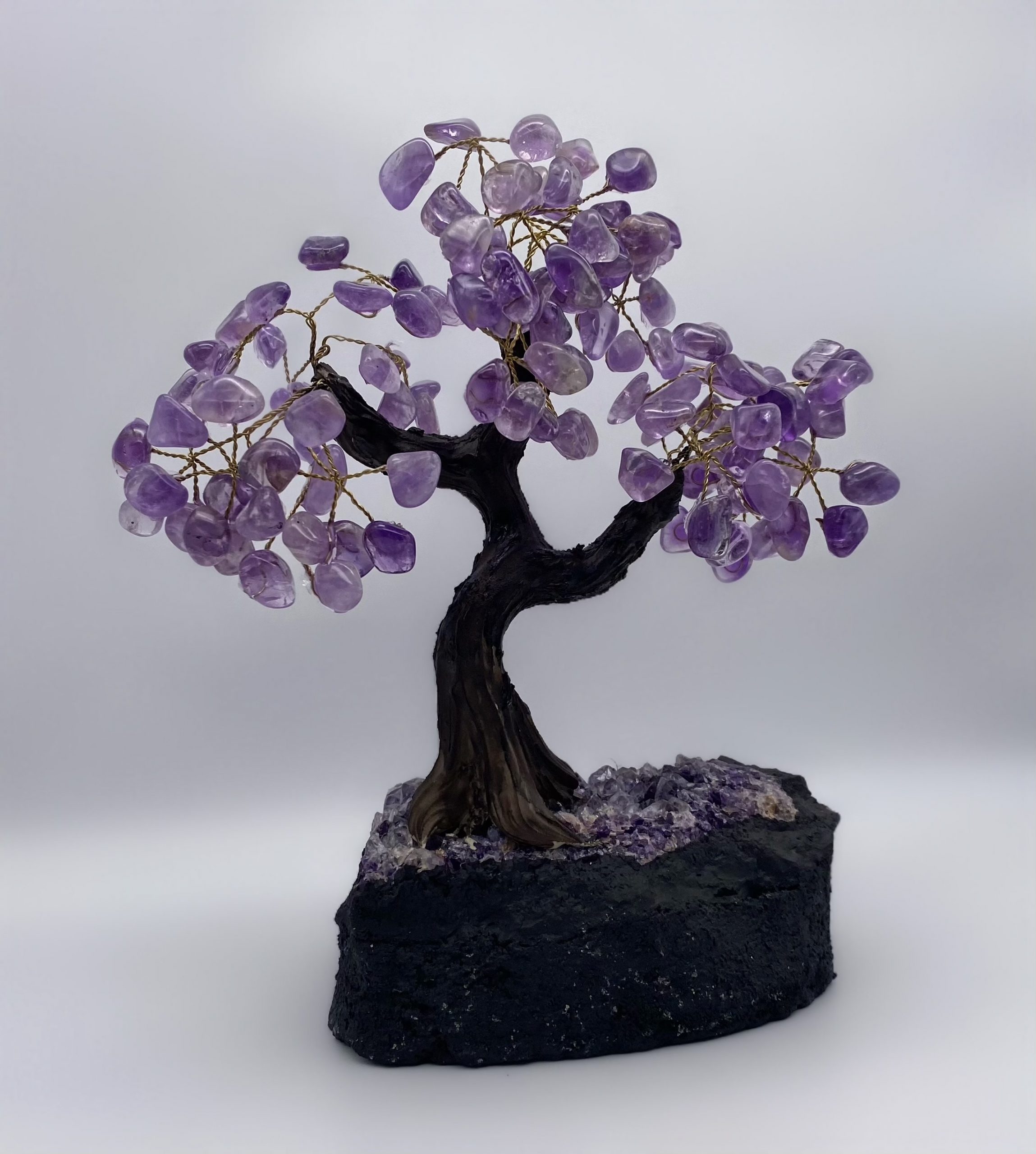 Amethyst Gemstone Tree – A Time for Karma