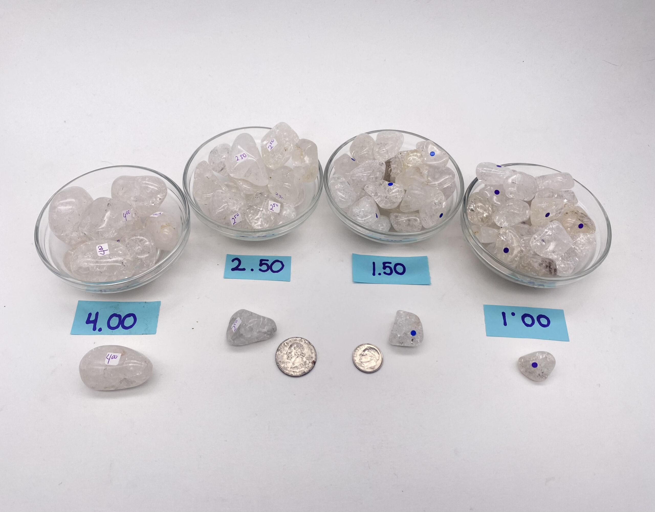 Crackle Quartz Tumbled Stones A Time for Karma