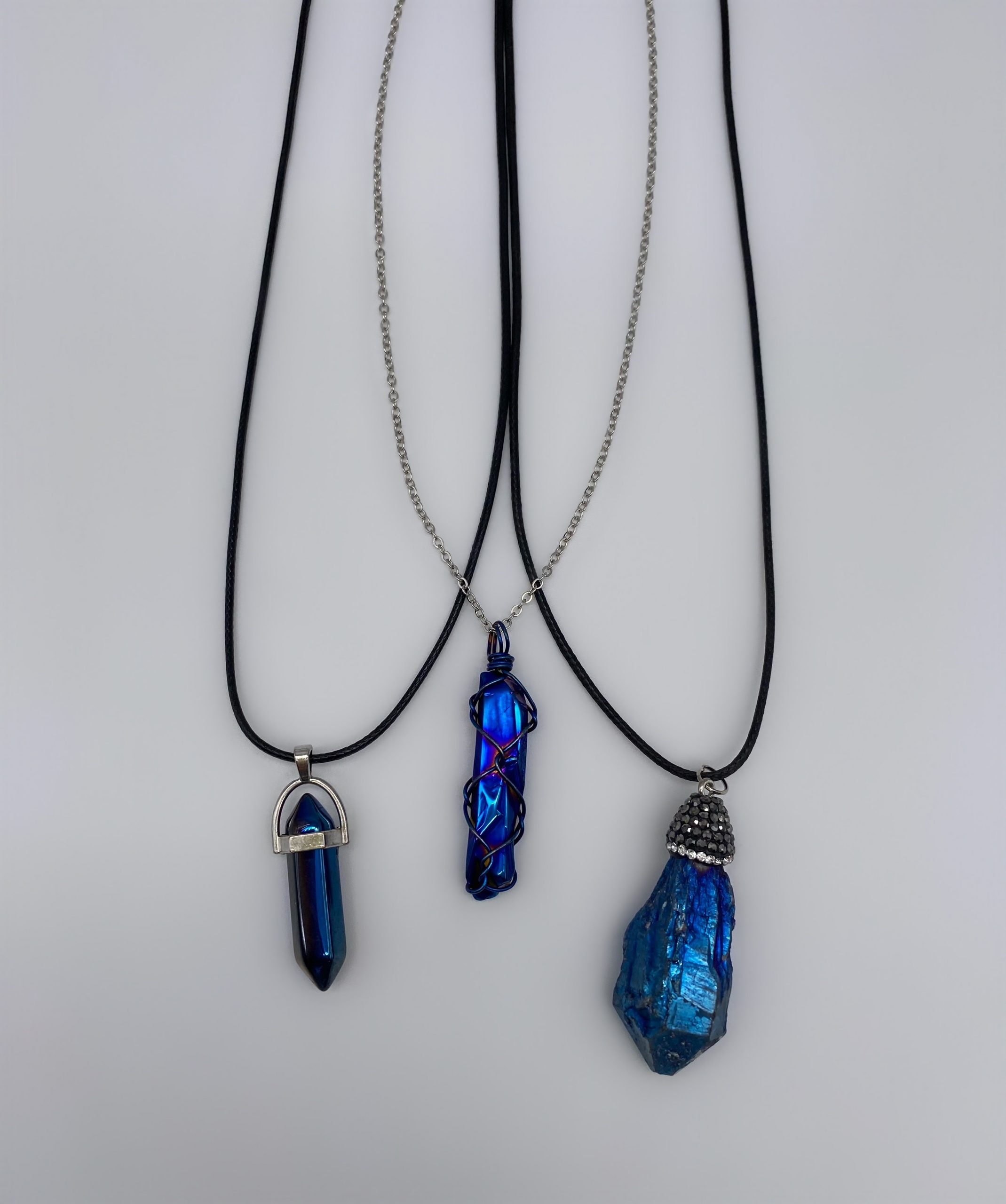 Titanium Quartz Necklaces A Time for Karma