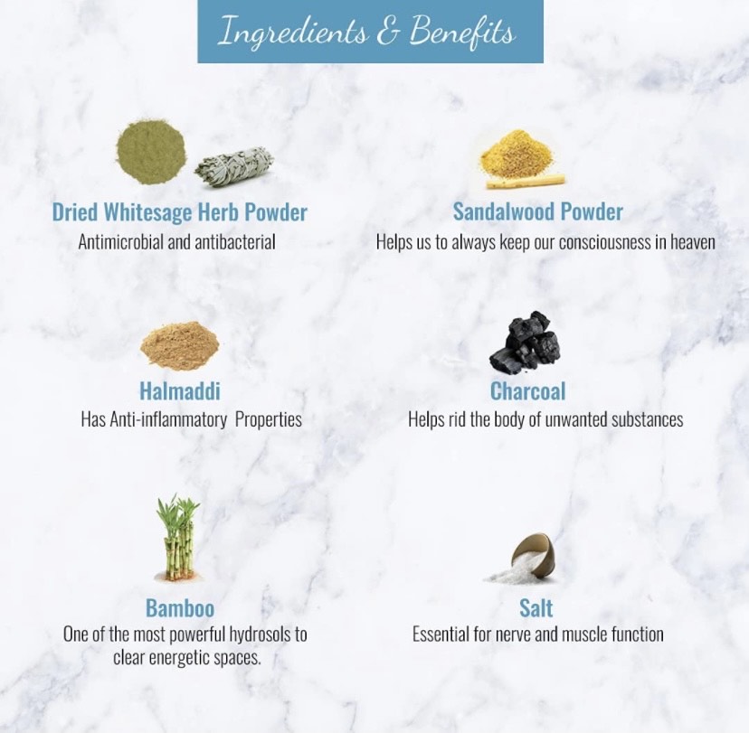 Soul Sticks Natural Aztec Incense White Sage A Time for Karma