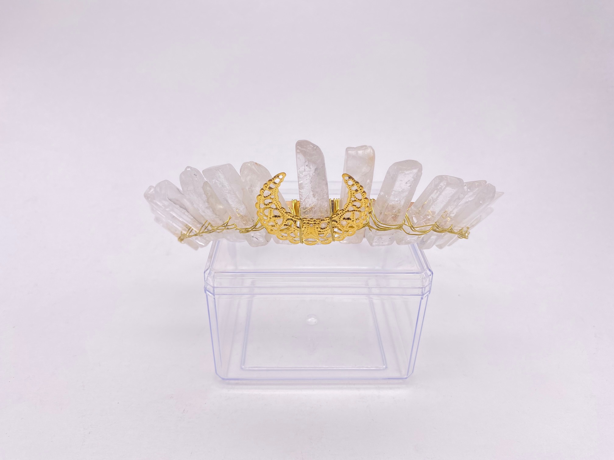 Clear Quartz Crown A Time for Karma