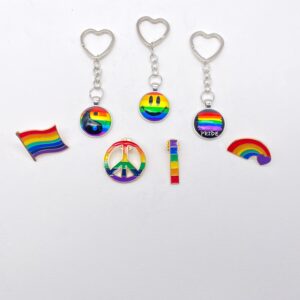 Pride Pins & Keychains