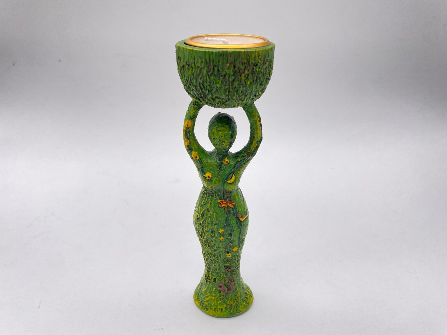 Goddess Tealight Holder Earth A Time for Karma